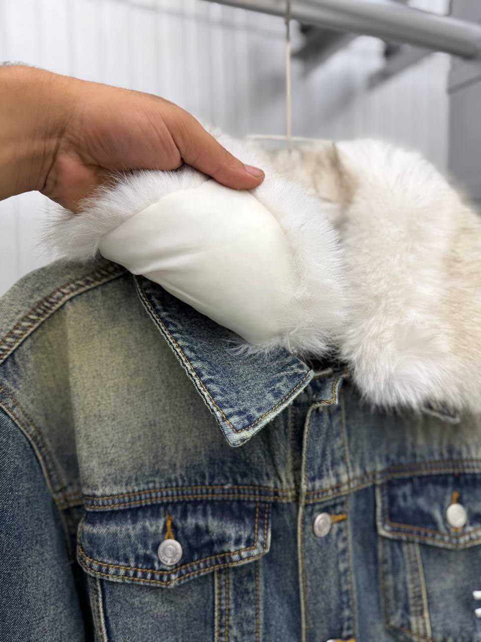 JACKET OVERSIZE FIT DENIM