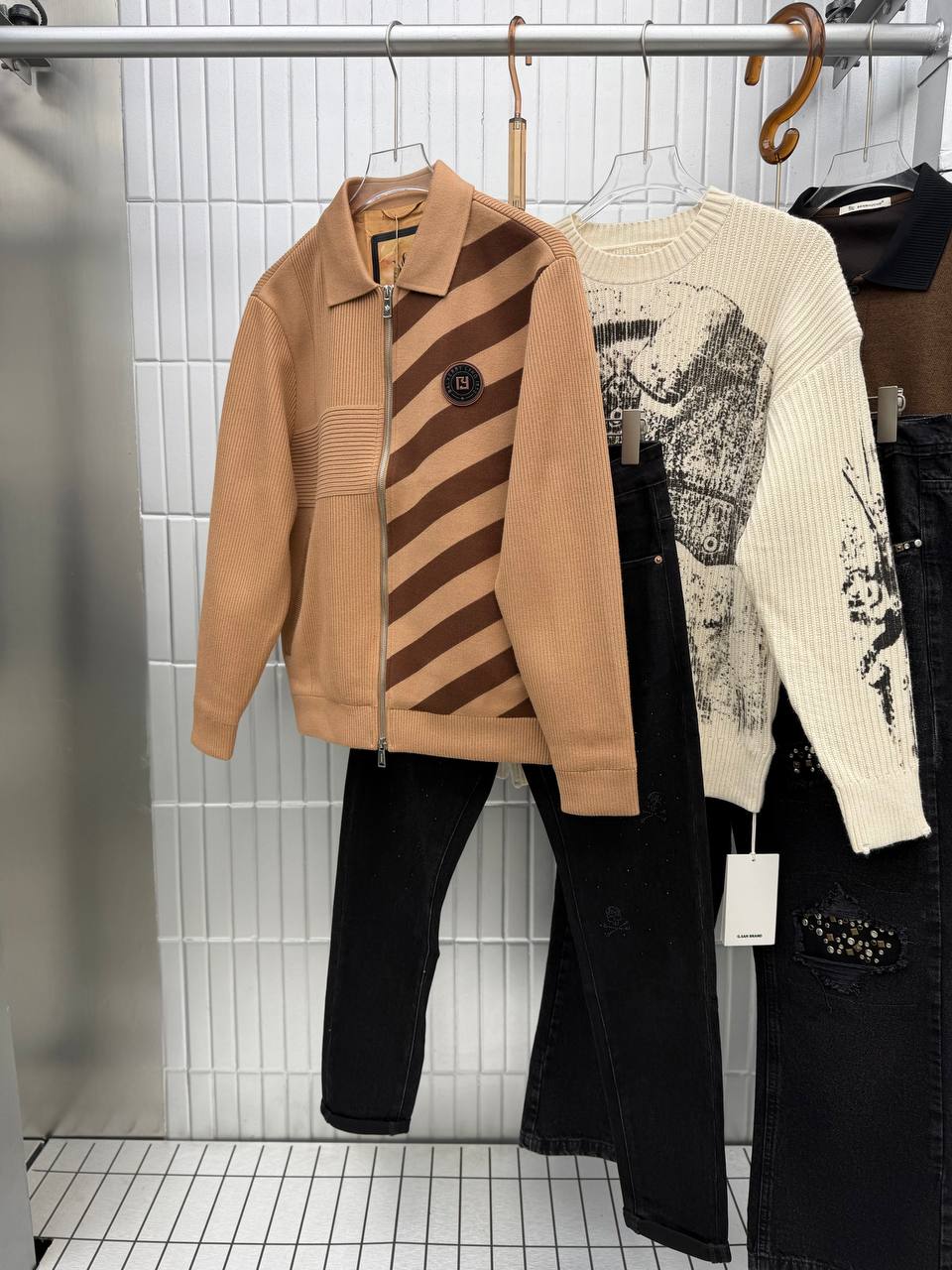 JACKET WASHED FAUX SUEDE