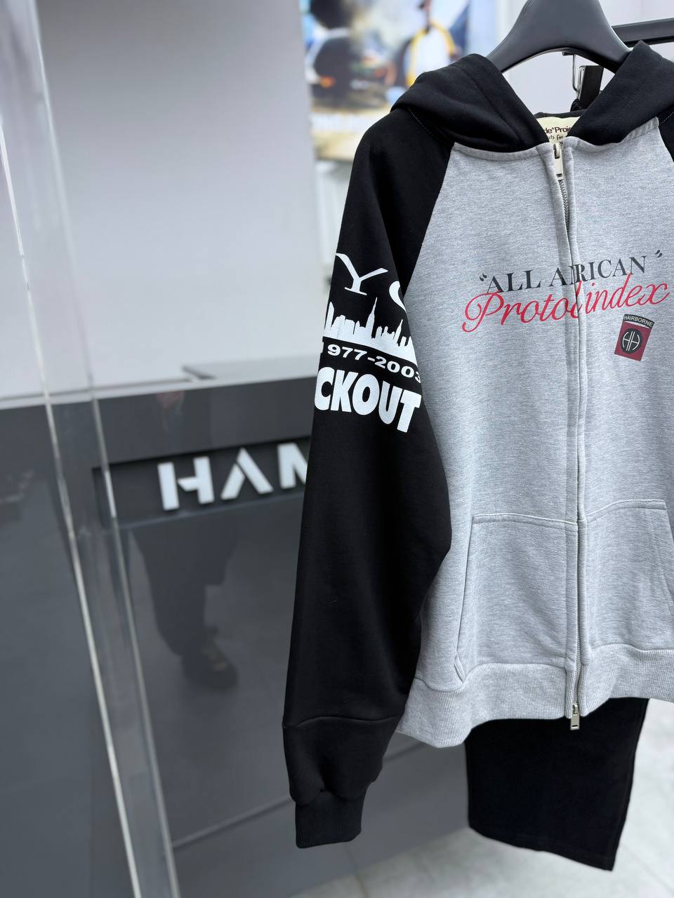 TECHNICAL HOODIE WITH ZIP
