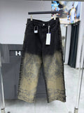 DENIM CHINO TROUSERS