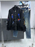 JACKET WITH FAUX SHEARLING