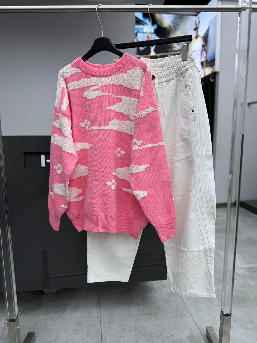 WOOL BLEND REGULAR FIT JUMPER