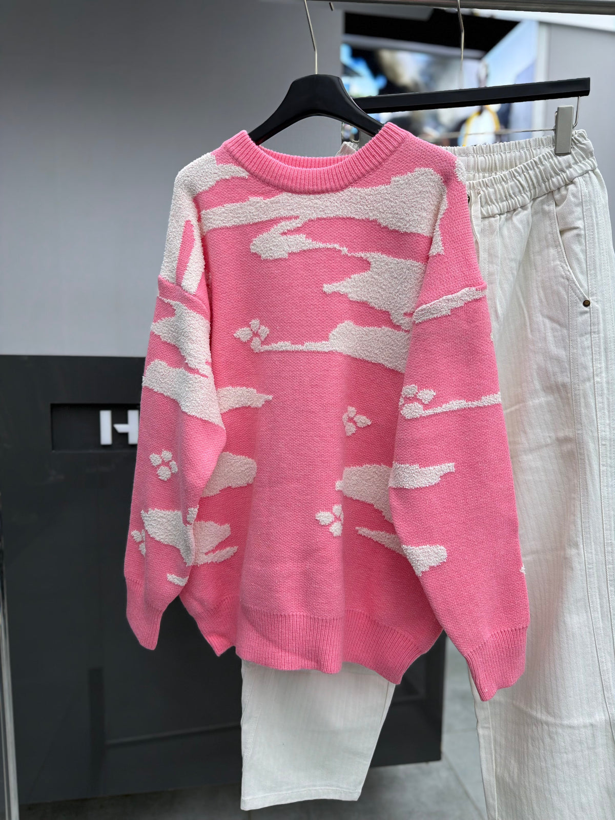 WOOL BLEND REGULAR FIT JUMPER