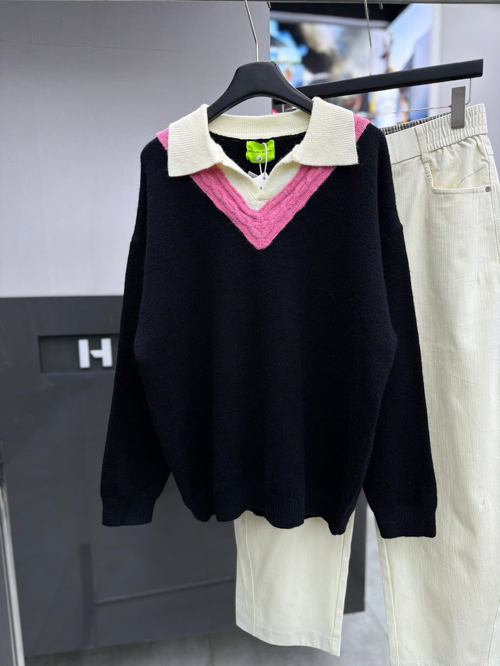 WOOL BLEND REGULAR FIT JUMPER