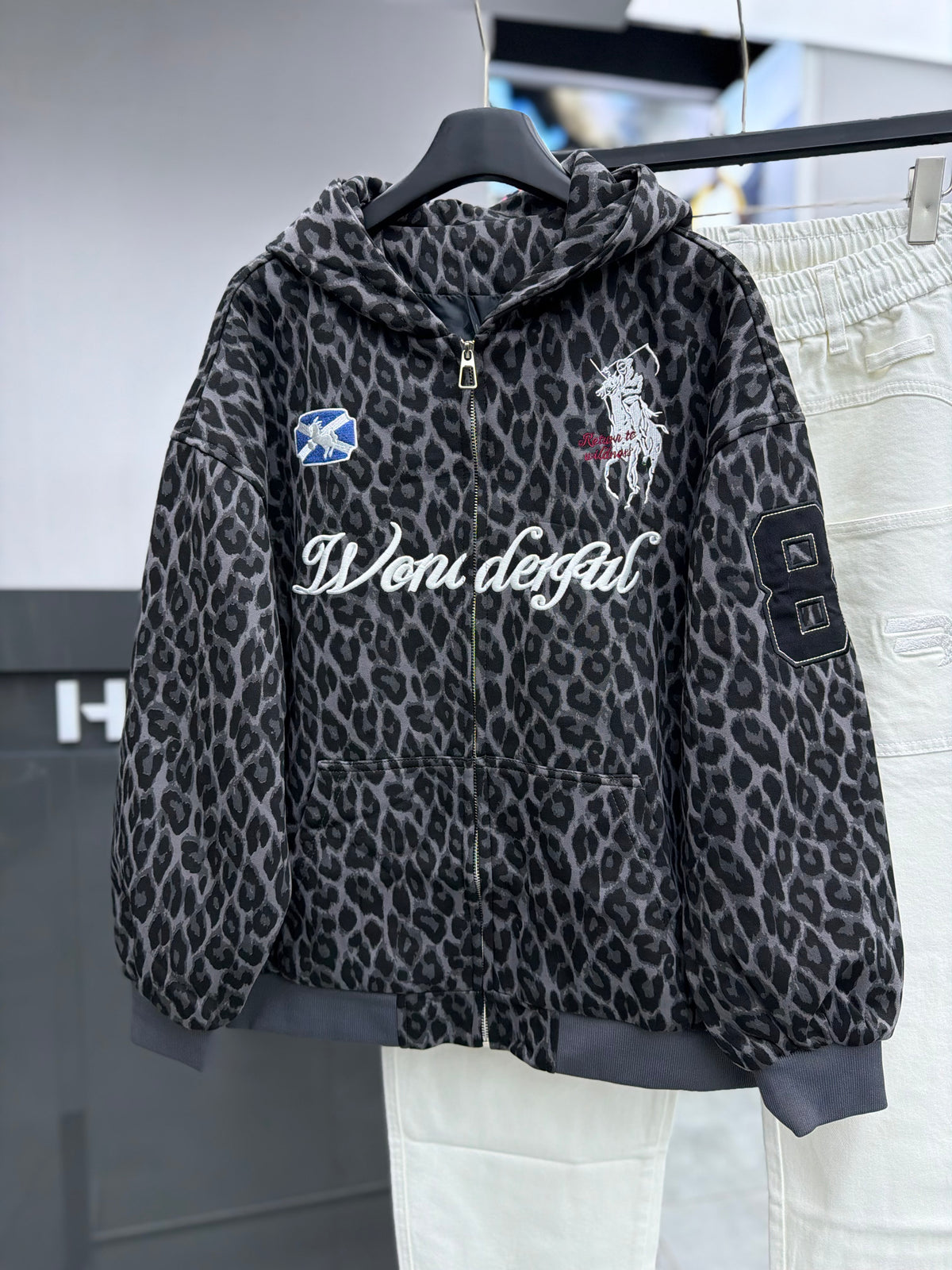 JACKET JACQUARD PADDED