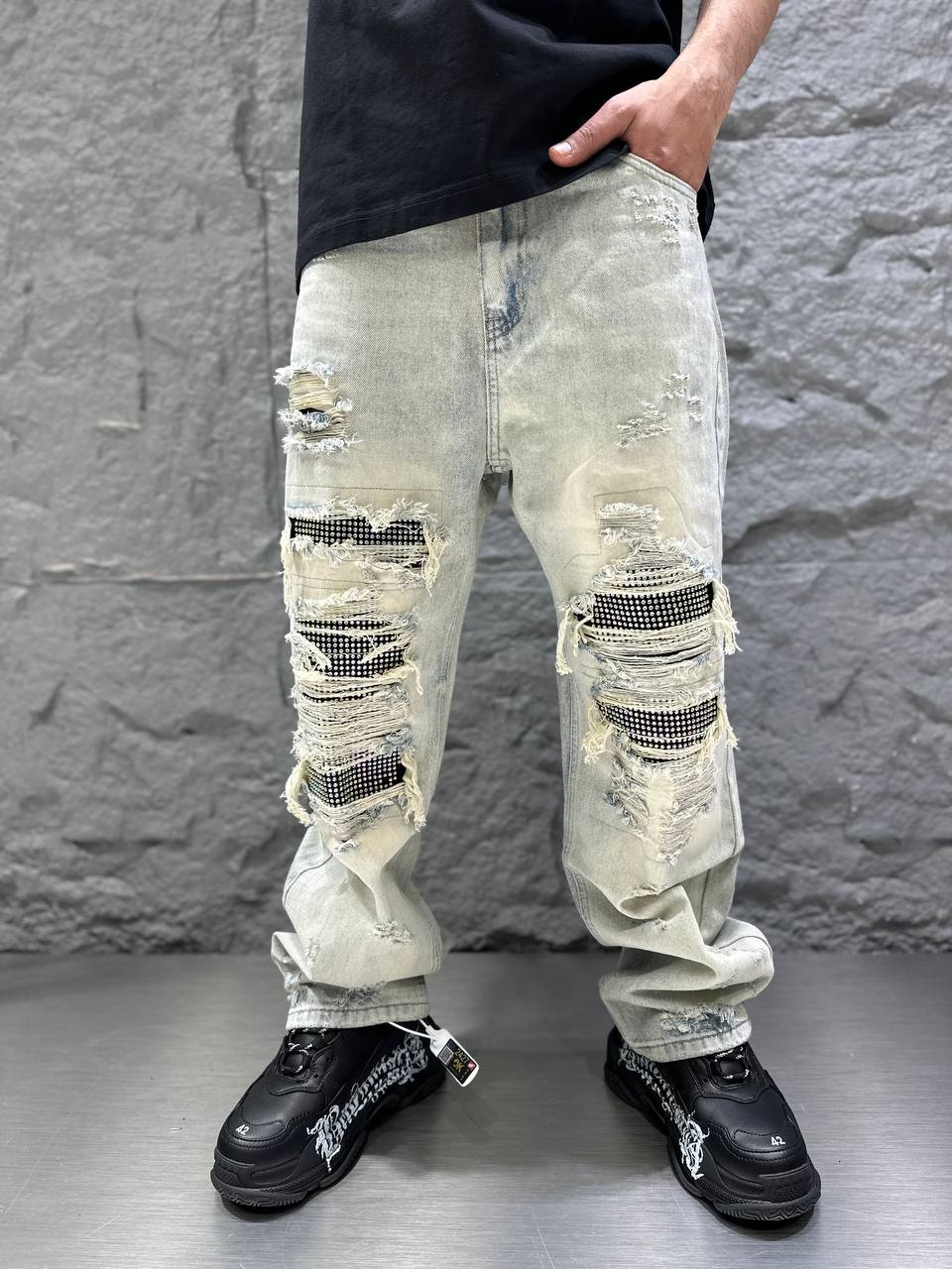 JEANS STRASS