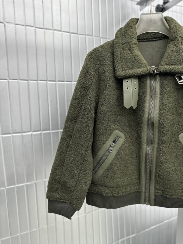 JACKET  FAUX FUR HOODIE
