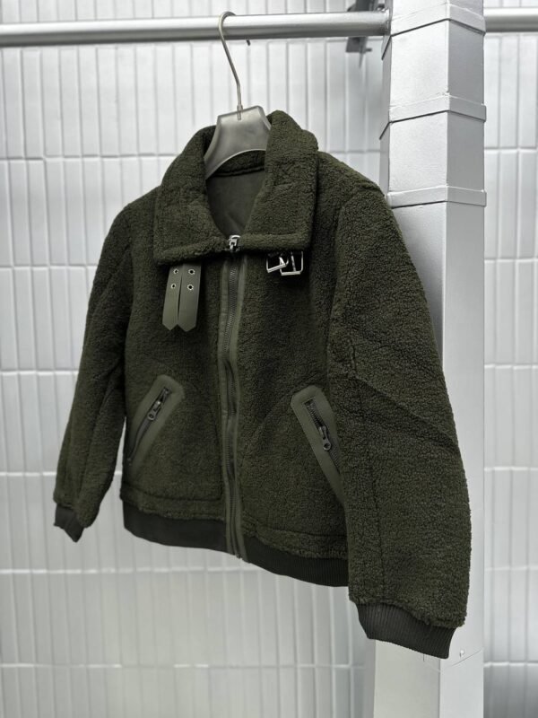 JACKET  FAUX FUR HOODIE