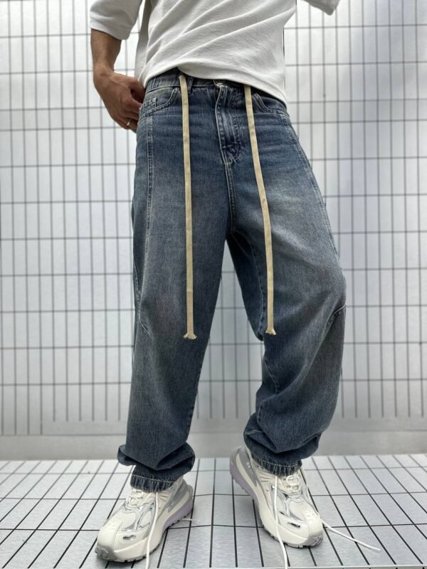 JEANS RIPPED BALLOON FIT