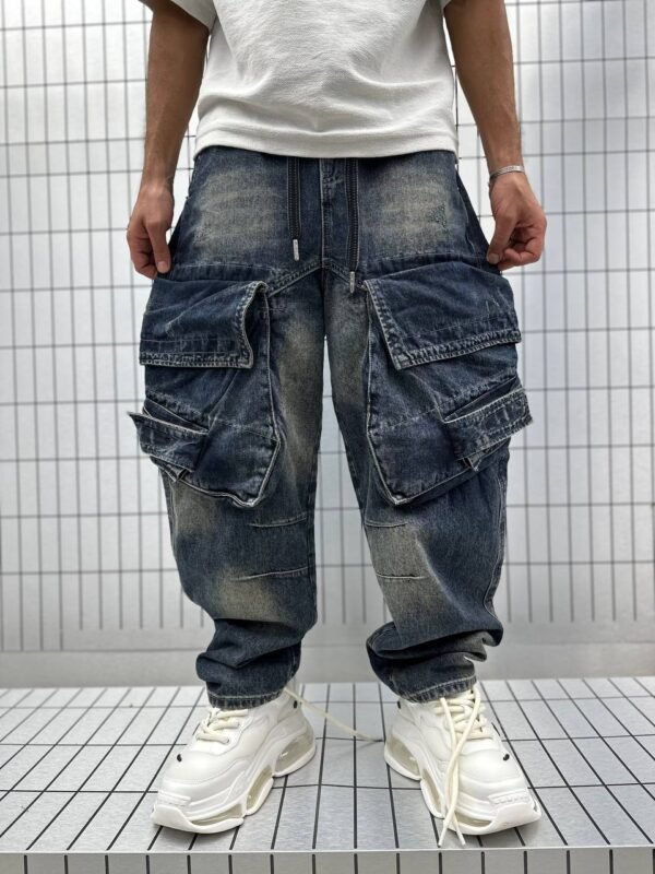JEANS DENIM CARGO