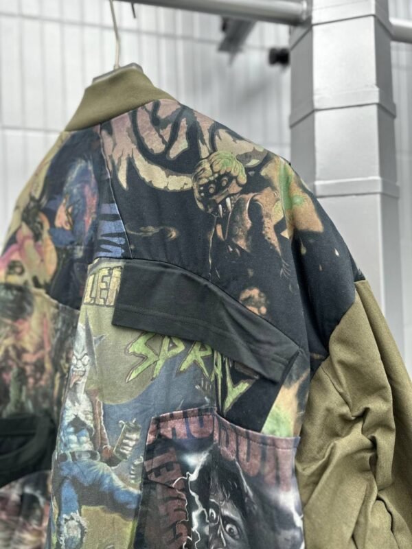 JACKET RUBBERISED EFFECT PARKA