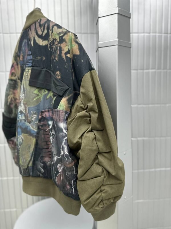 JACKET RUBBERISED EFFECT PARKA