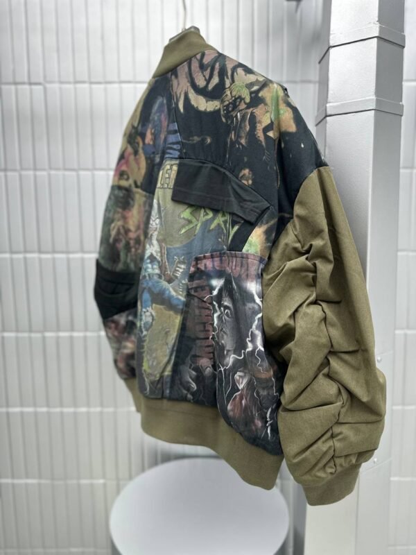 JACKET RUBBERISED EFFECT PARKA