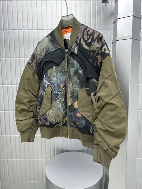 JACKET RUBBERISED EFFECT PARKA