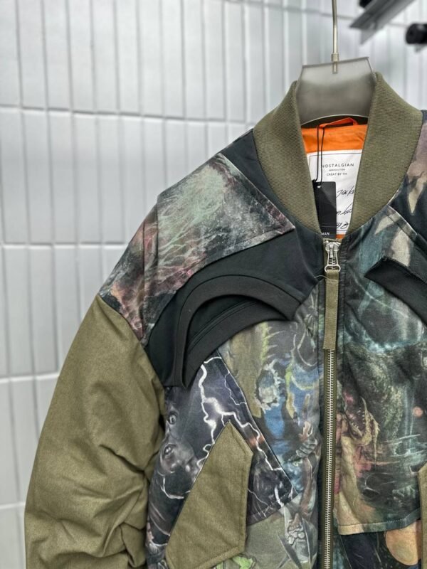 JACKET RUBBERISED EFFECT PARKA