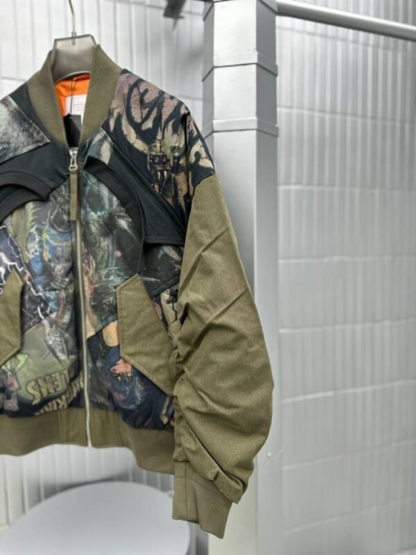 JACKET RUBBERISED EFFECT PARKA