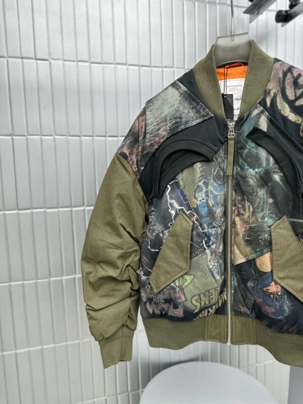 JACKET RUBBERISED EFFECT PARKA