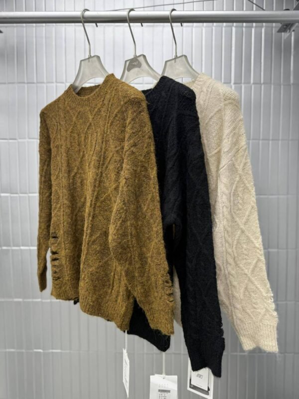 PULLOVER TEXTURED CHENILLE