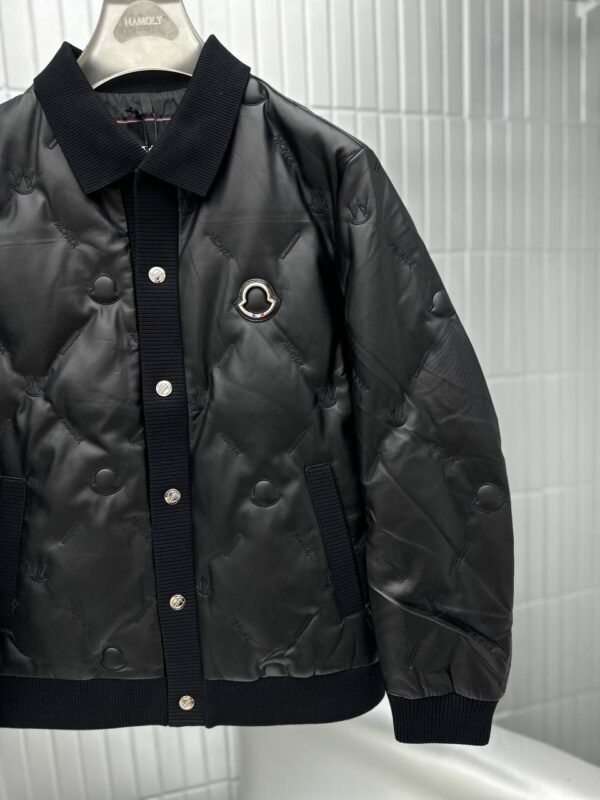 JACKET FAUX LEATHER QUILTED