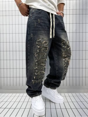 photo_5784901016334568468_y JEANS RIPPED BALLOON FIT