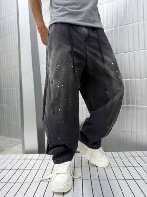photo_5802997826676526095_y JEANS BAGGY FIT WITH PAINT SPLATTER