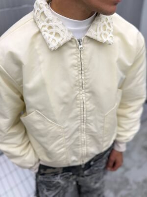 photo_5988033749456718835_y JACKET CROPPED FIT FAUX SUEDE