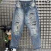 5956144656666005376 JEANS RIPPED BAGGY FIT