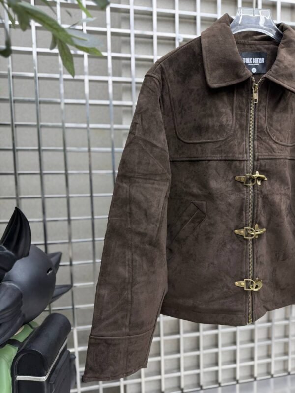 5956144656666005441 JACKET METAL FROG FASTENING CROPPED FIT